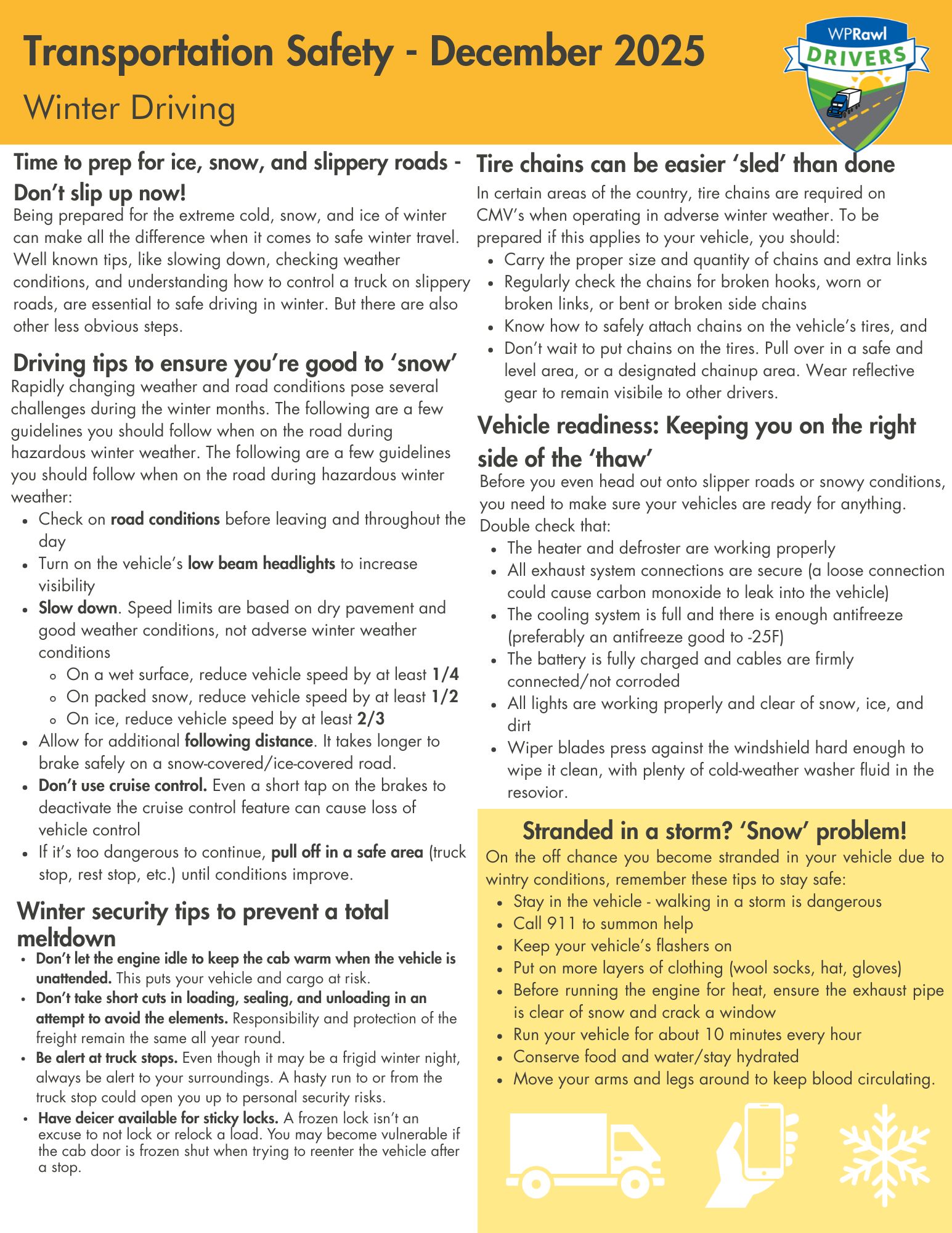 Transportation Safety July 2025 2